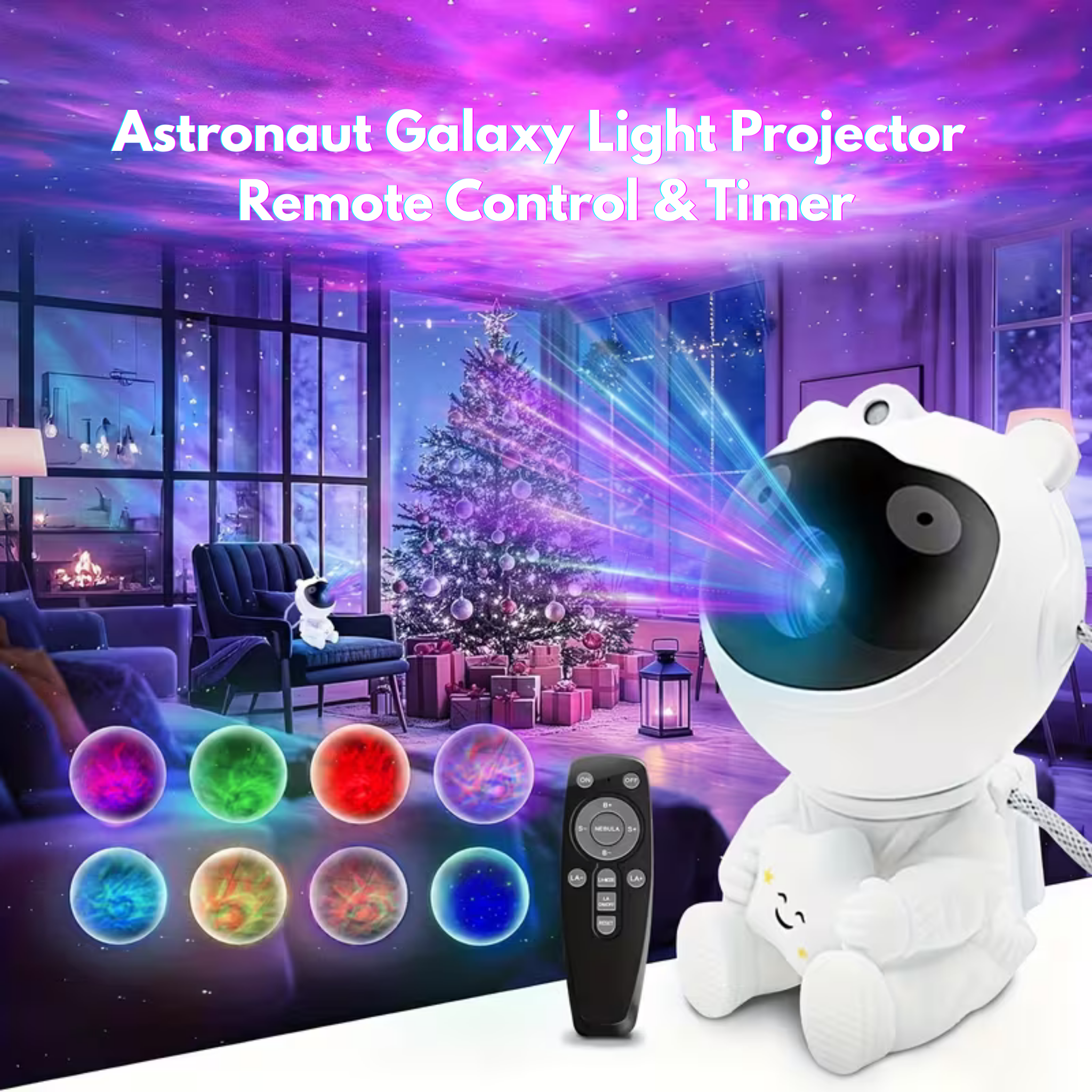 Galaxy Astronaut Projector