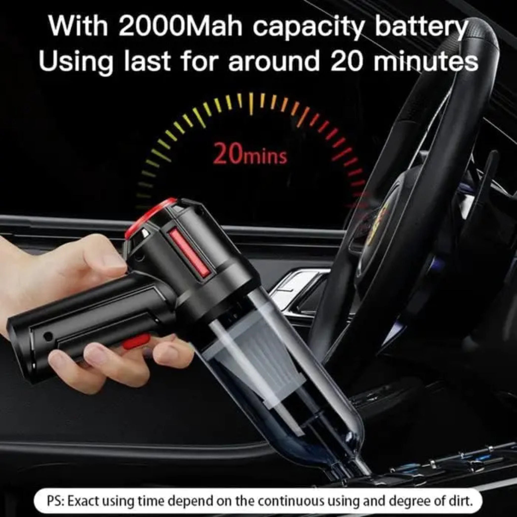 Rechargeable Mini Vacuum Cleaner