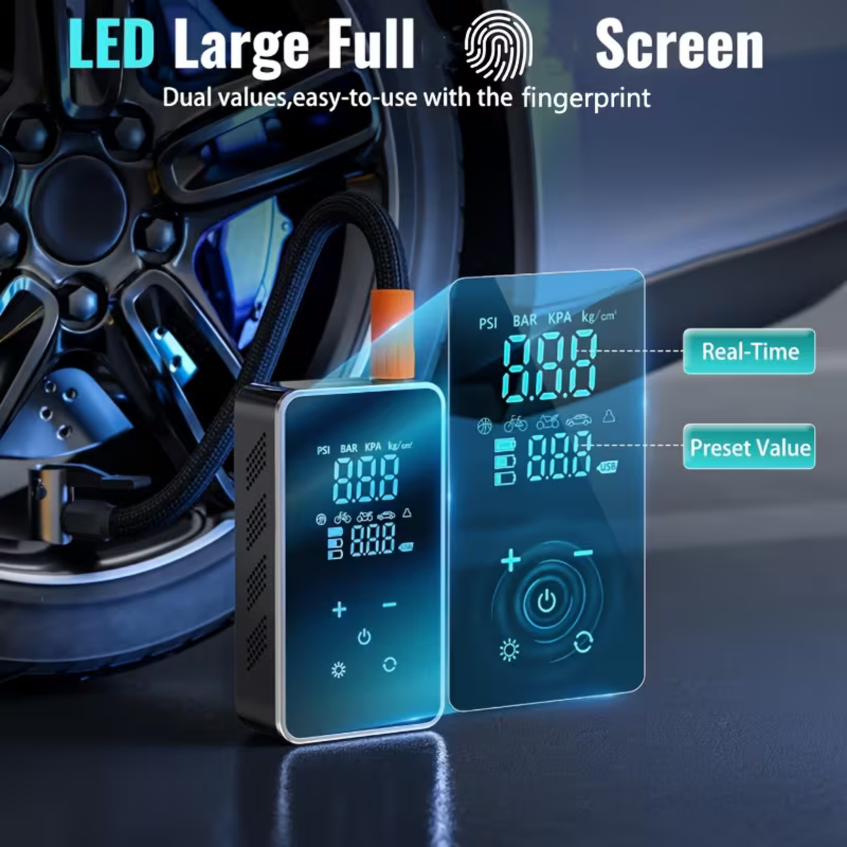 Multi-Purpose Digital Air Compressor