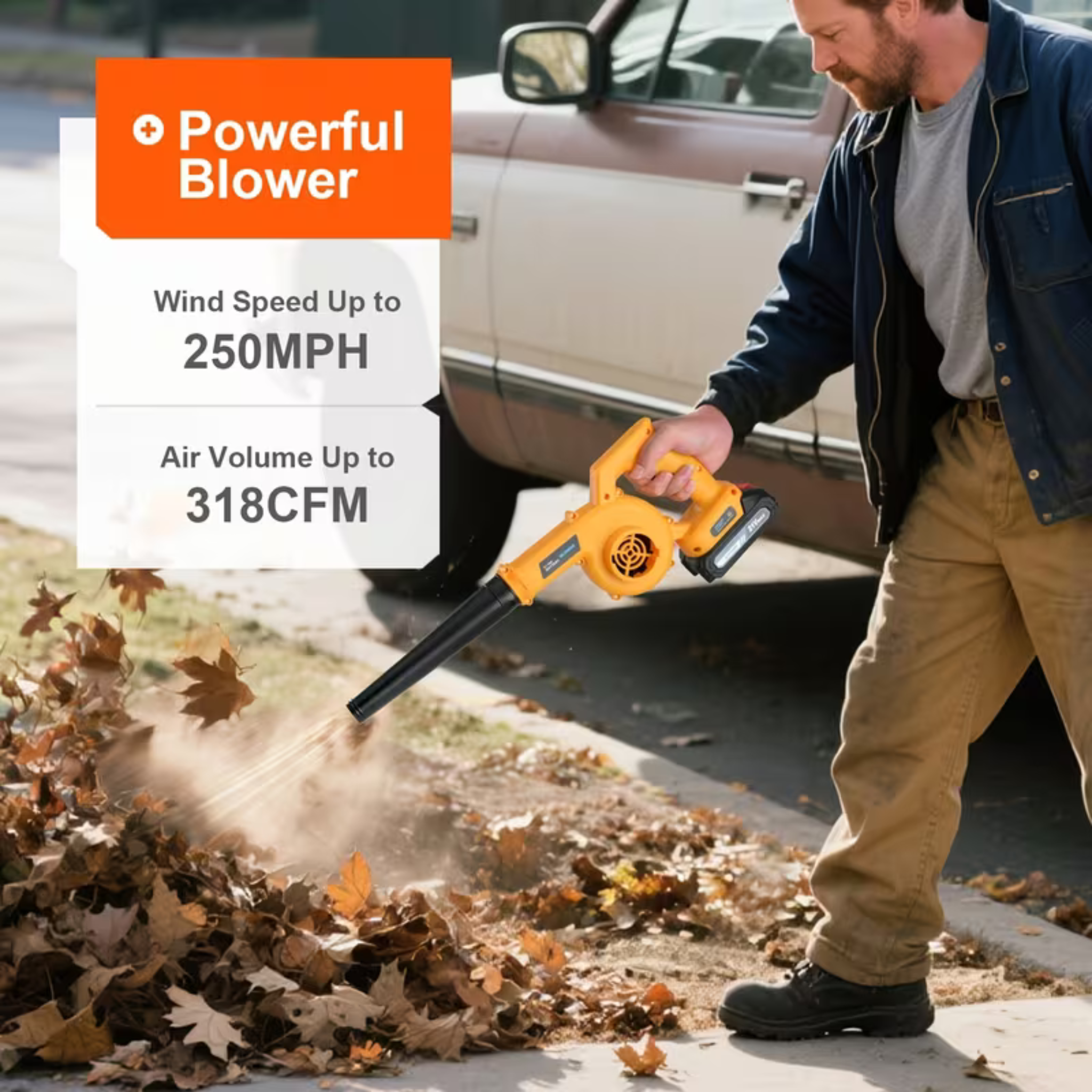 Lightweight Leaf Blower & Vacuum
