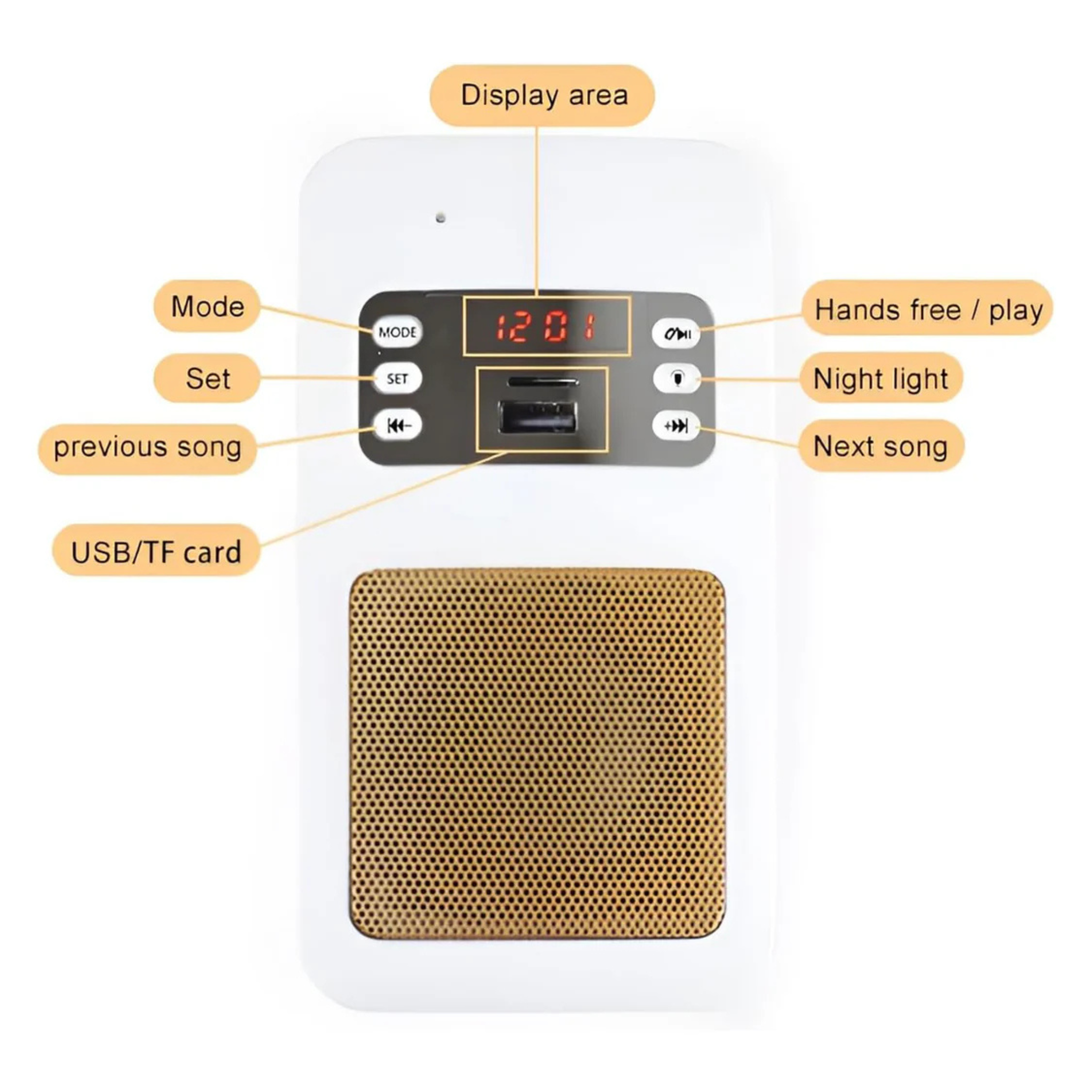 Quran Speaker with Remote