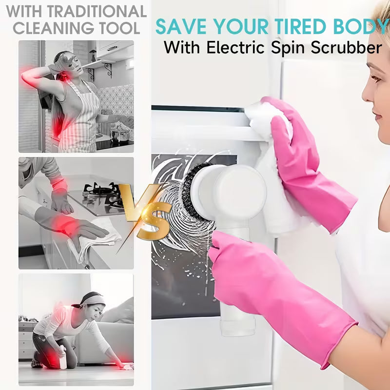 Cordless Electric Cleaning Brush